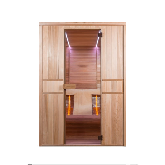 Sauna Infrarotkabine Infrawave Lounge für zwei Personen