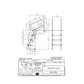 Ideal Eichenwald® Pool Treppenleiter Comfort 3-stufig V2A