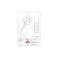 Ideal Eichenwald® Pool Treppenleiter Comfort 5-stufig V2A