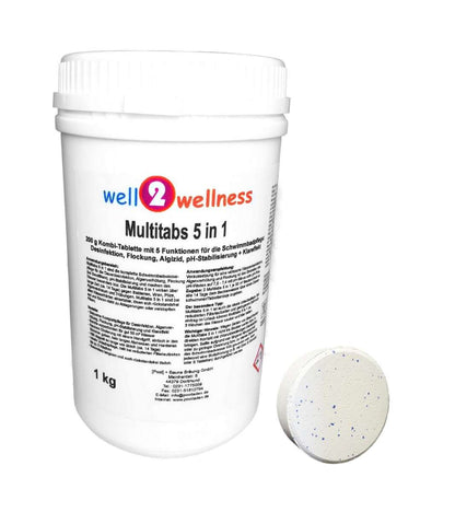 well2wellness® Multitabs 5in1 200g