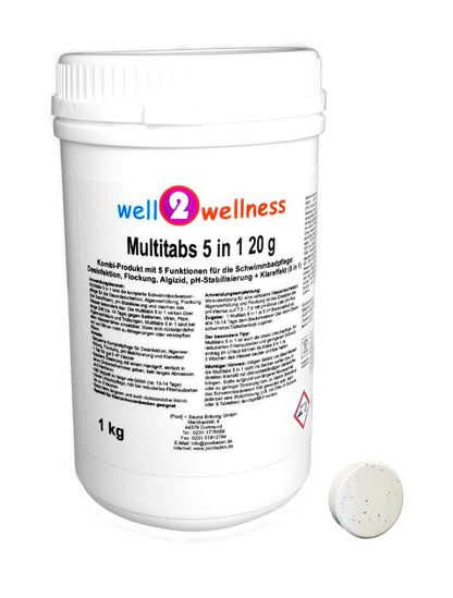well2wellness® Multitabs 5in1 20g