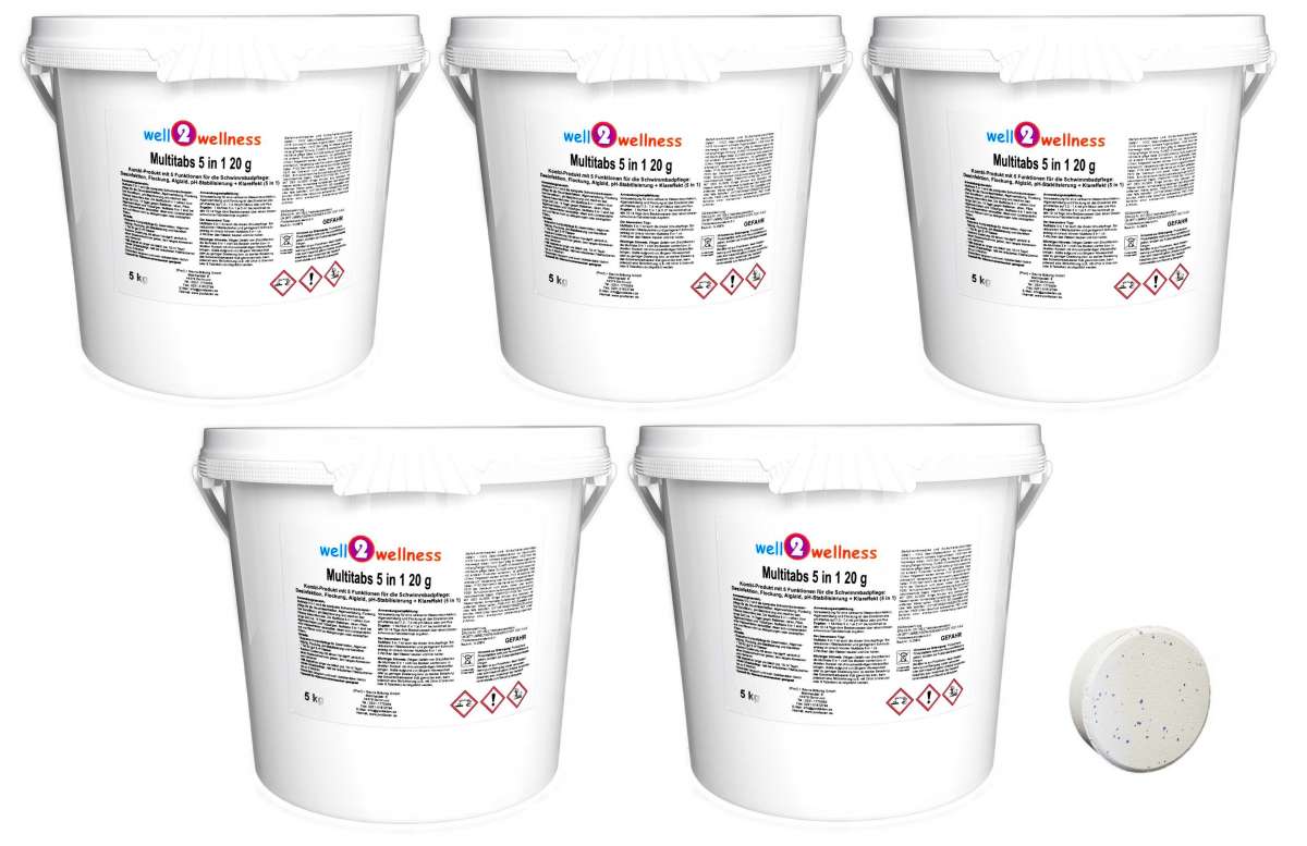 well2wellness® Multitabs 5in1 20g