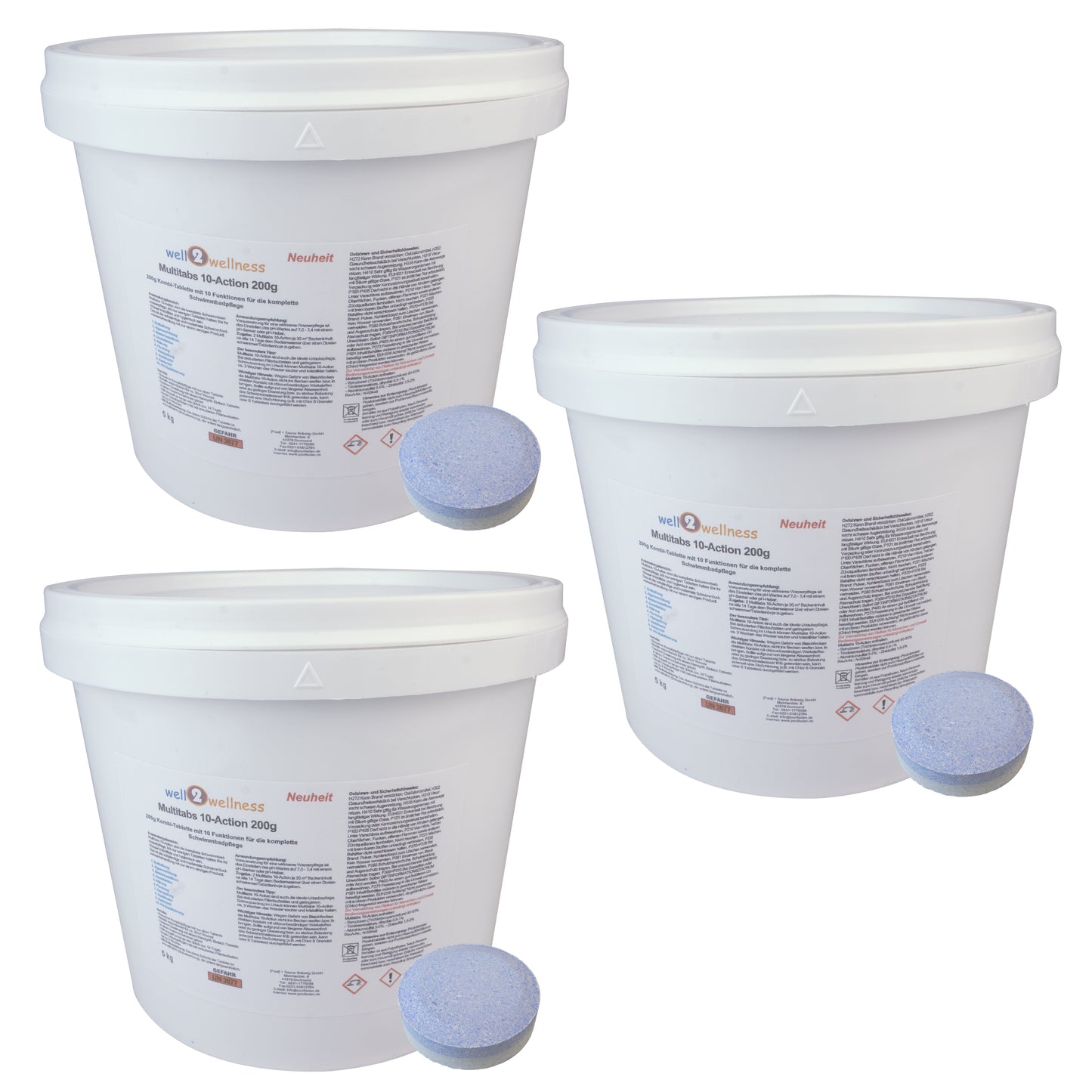 well2wellness® Multitabs 10in1 200g