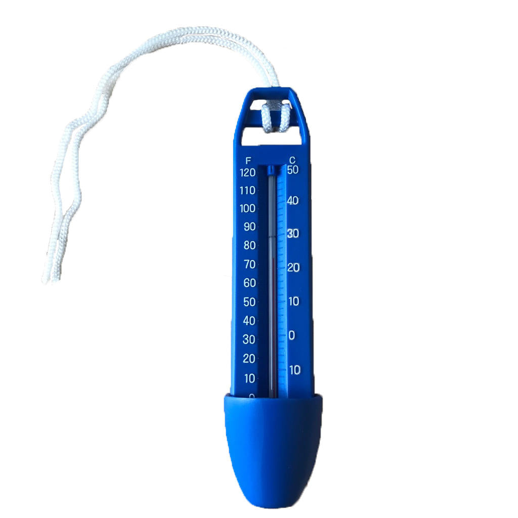 well2wellness® Pool Thermometer blau 16cm