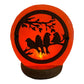 Stimmungsvolle USB LED Salzkristall Lampe "Bird"