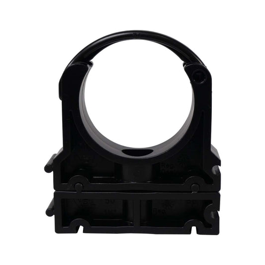PVC Rohrschelle Ø50mm mit Distanzstück