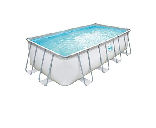 Frame-Pool Rechteck Schwimmbecken Swing-Elite 5,49 x 274 x 132cm - Weiß