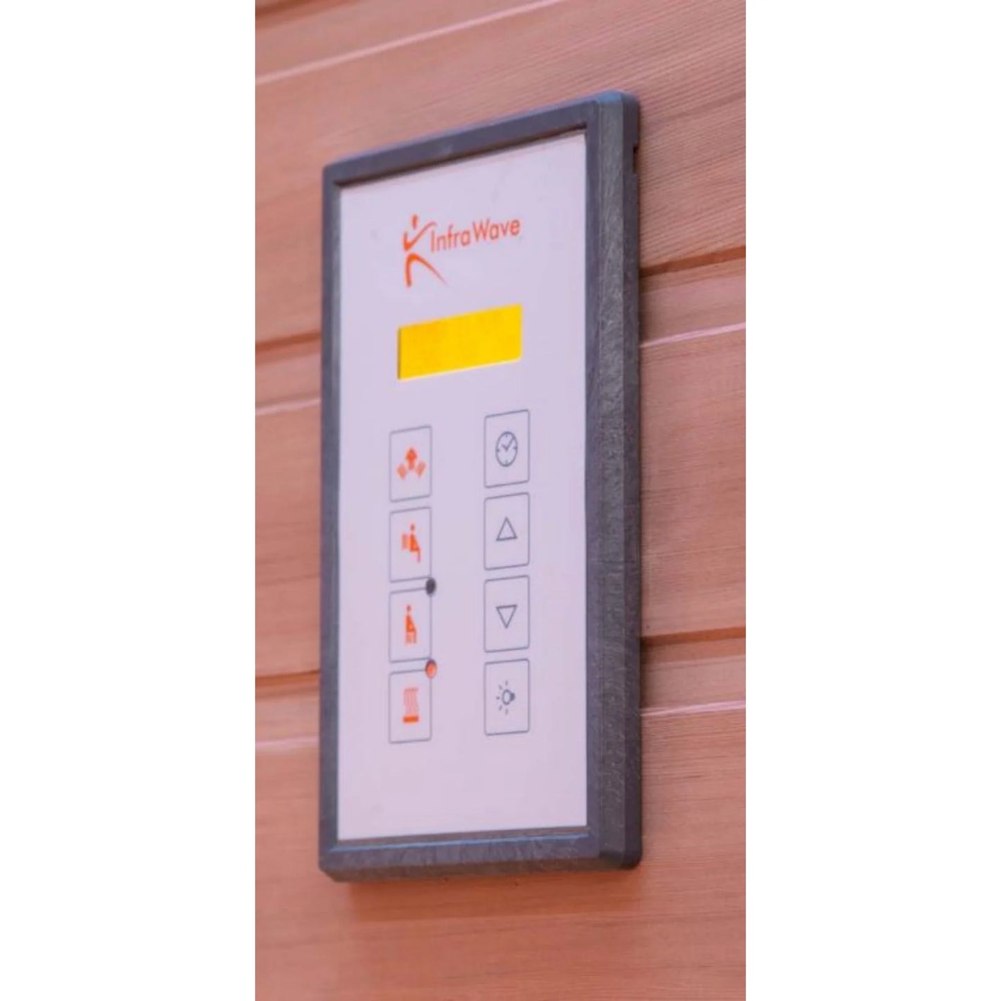 Sauna Infrarotkabine Infrawave RR-130P für drei Personen - Eckform