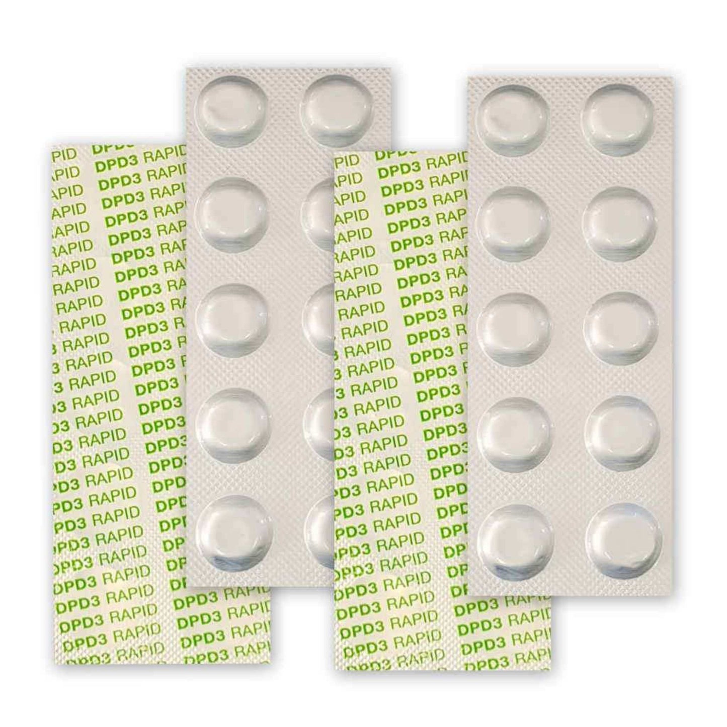 well2wellness® DPD Nr.3 Testtabletten Rapid - gesamter Chlorgehalt