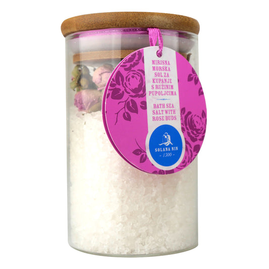 Solana Nin® Duftendes Badesalz - mit Rosenknospen 230 g