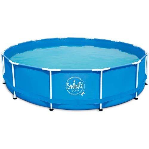 Frame-Pool Schwimmbecken blau in verschiedenen Größen