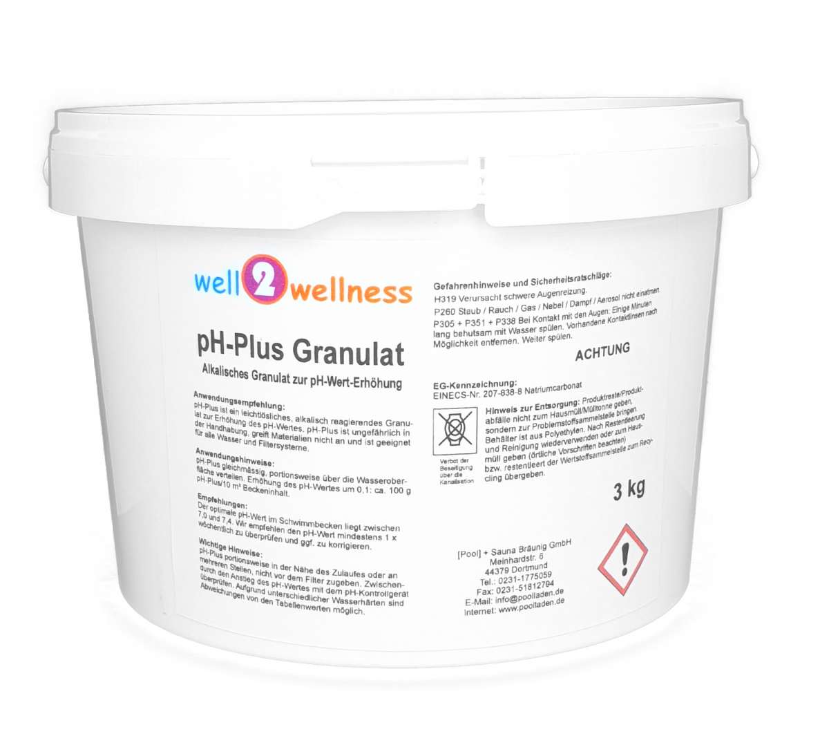 well2wellness® PH Plus Granulat