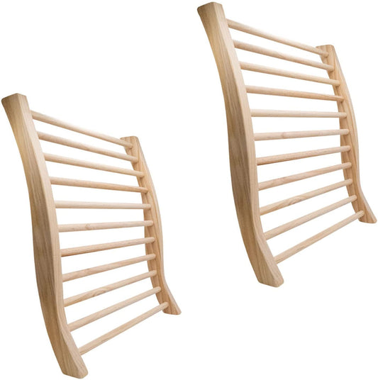 SudoreWell® 2x Sauna Rückenlehne 2.0 ergonomisch geformt