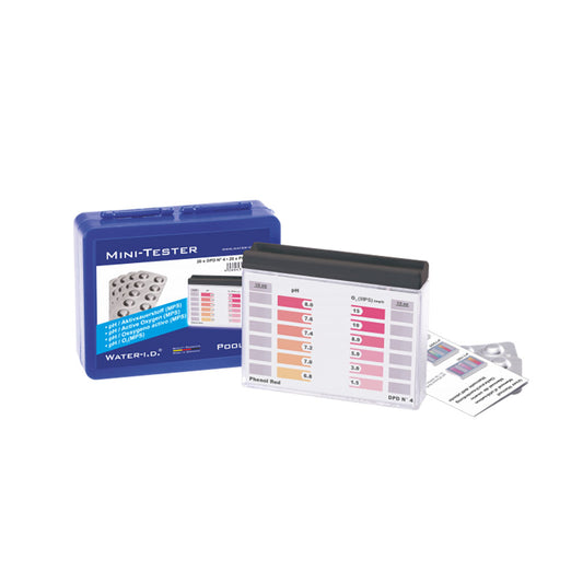 Water-i.d. Mini-Tester für Sauerstoff und pH + 40 Testtabletten